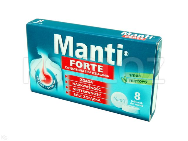 Manti Forte Sm Mi T Ulotka Dawkowanie Zastosowanie Interakcje