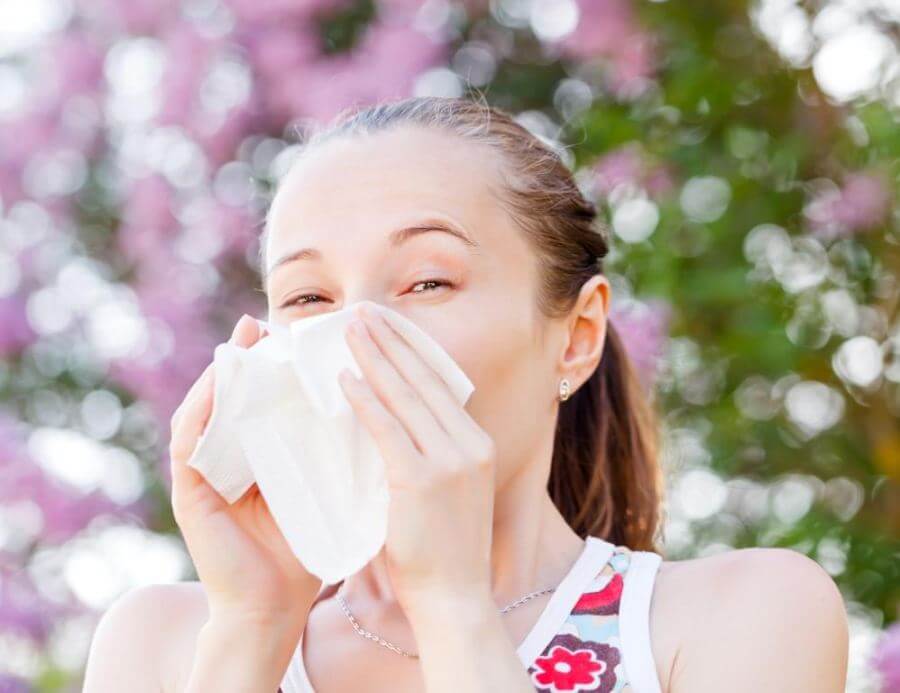 alergia na pyłki