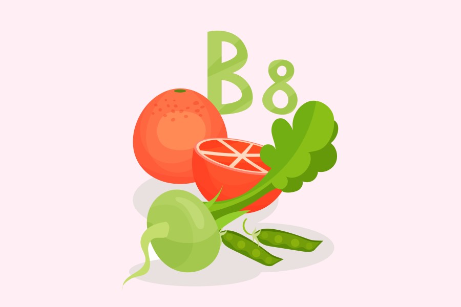 Owoce i warzywa zawierające inozytol (witaminę B8).