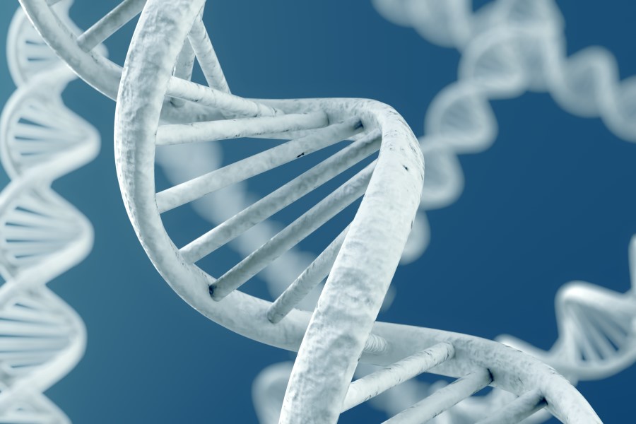 Łańcuch DNA.
