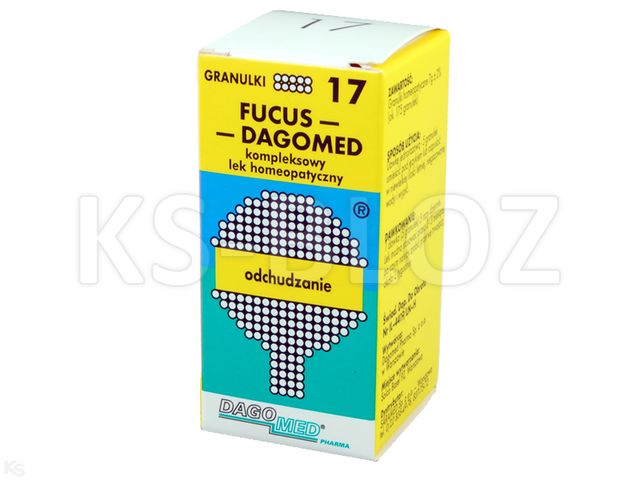 17 Fucus Odchudzanie interakcje ulotka granulki - 7 g