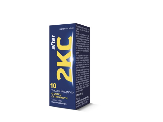2 KC After interakcje ulotka tabletki musujące - 10 tabl.