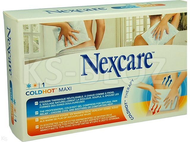 3M Nexcare ColdHot Maxi Okład zimno-ciepły wielorazowego użytku 20 x 30 cm interakcje ulotka   1 szt.