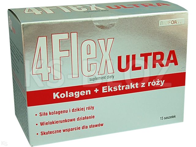 4 Flex Ultra interakcje ulotka proszek do sporządzania roztworu doustnego - 15 sasz.