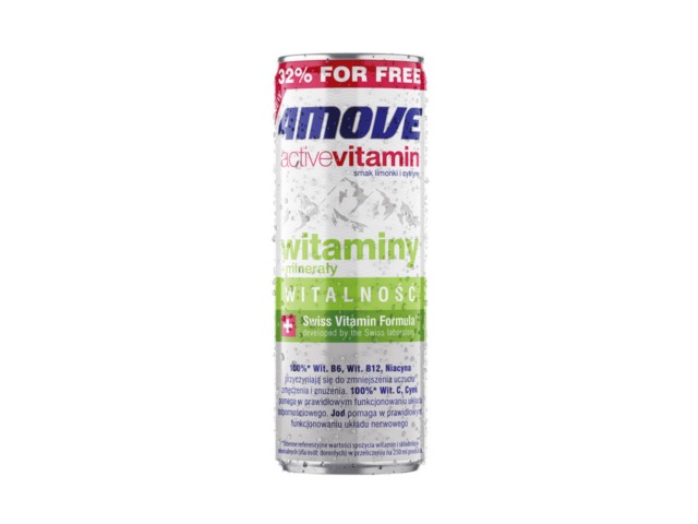 4 Move Active Vitamin Witaminy+Minerały interakcje ulotka płyn - 330 ml