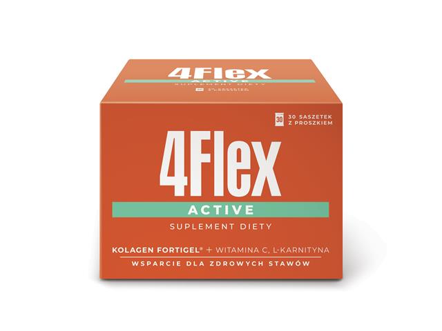 4Flex Active interakcje ulotka proszek  30 sasz.