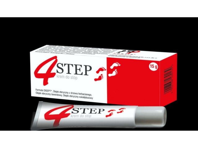 4Step Krem do stóp interakcje ulotka krem - 15 g (tub.)