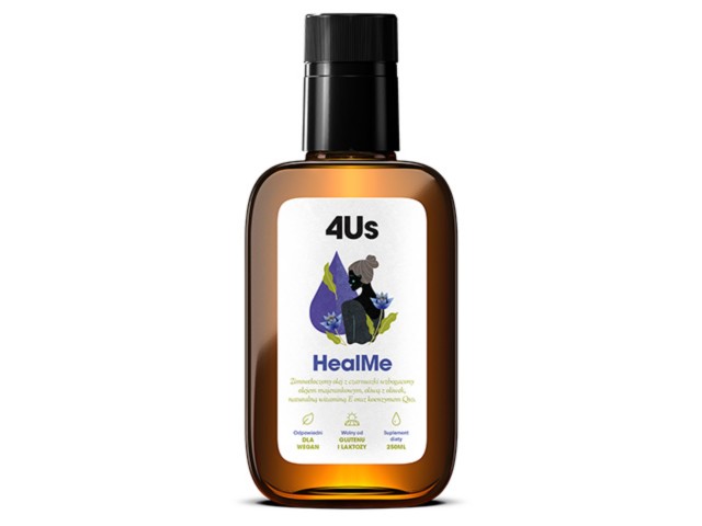 4Us Healme interakcje ulotka olej  250 ml