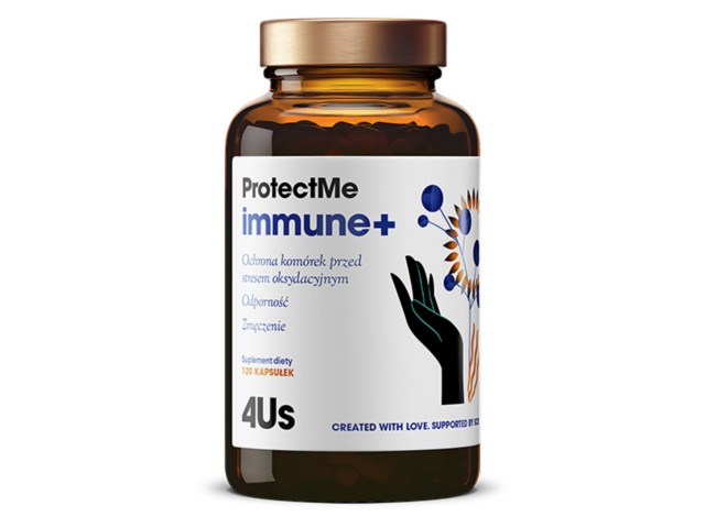 4Us Protectme Immune+ interakcje ulotka kapsułki  120 kaps.