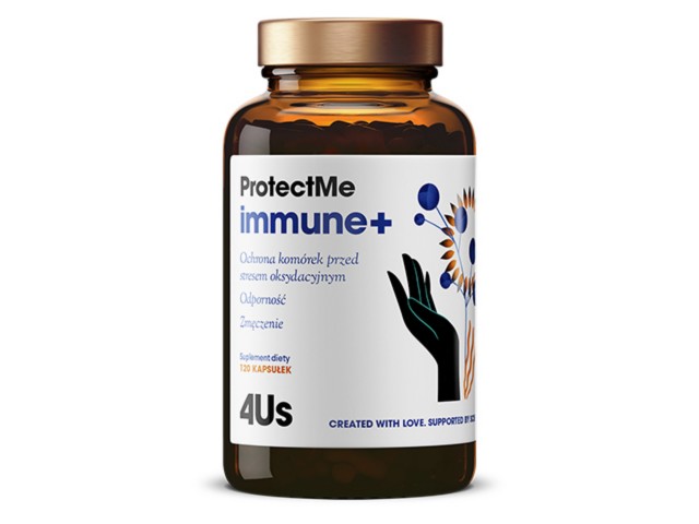 4Us Protectme Immune+ interakcje ulotka kapsułki - 120 kaps.