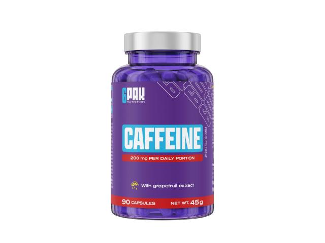 6PAK Nutrition Caffeine interakcje ulotka kapsułki - 90 kaps. (but.)