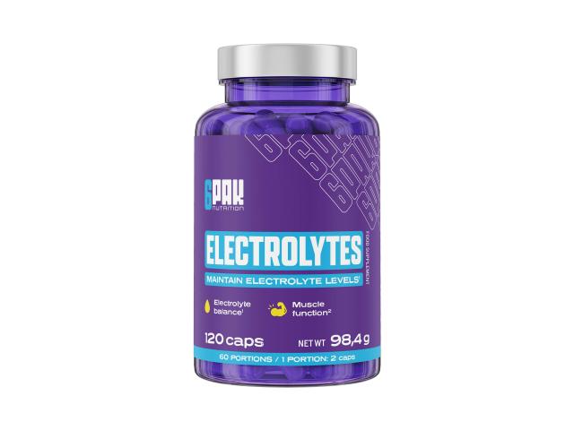 6PAK Nutrition Electrolytes interakcje ulotka kapsułki - 120 kaps.
