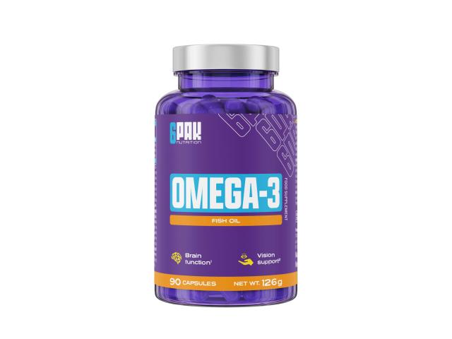 6PAK Nutrition Omega 3 interakcje ulotka kapsułki - 90 kaps.