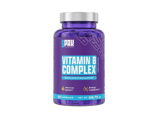 6PAK Nutrition Vitamin B Complex interakcje ulotka kapsułki - 90 kaps. (but.)