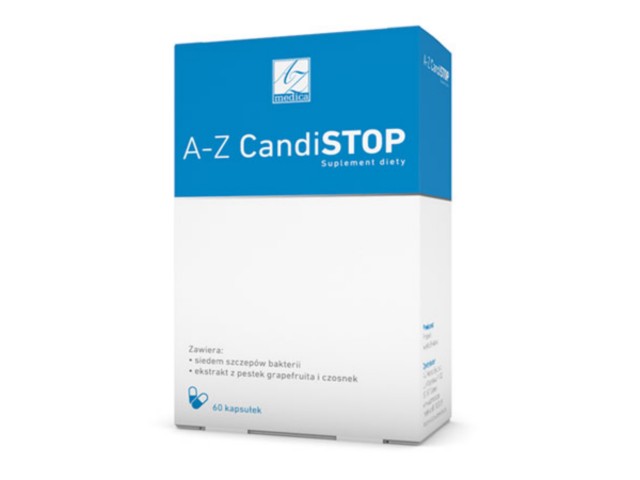 A-Z Candistop interakcje ulotka kapsułki  60 kaps.