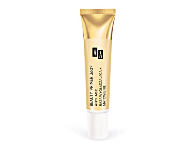 AA Beauty Primer 360 Baza anti-age wygładzająca + matowienie interakcje ulotka  - 30 ml