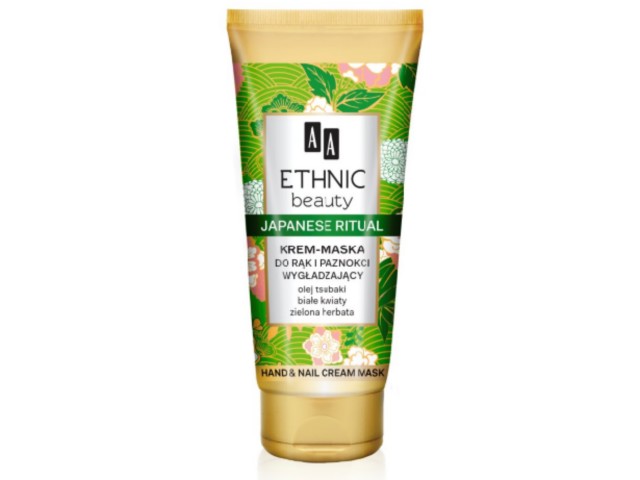 AA Ethnic Beauty Japoński Rytuał Krem-maska do rąk i paznokci wygładzający interakcje ulotka krem - 75 ml