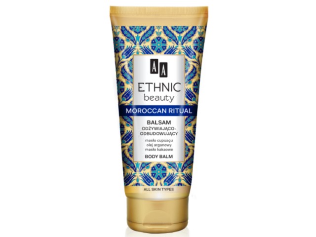 AA Ethnic Beauty Marokański Rytuał Balsam do ciała odżywiająco-odbudowujący interakcje ulotka balsam - 200 ml