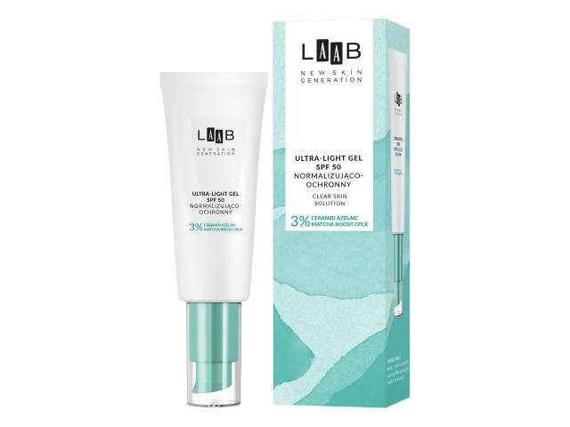 AA LAAB Clear Skin Solution Krem-żel normalizująco-ochronny ultralekki SPF 50 interakcje ulotka krem-żel - 40 ml