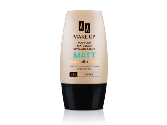 AA Make Up Podkład matująco-wygładzający coffee 111 interakcje ulotka   30 ml