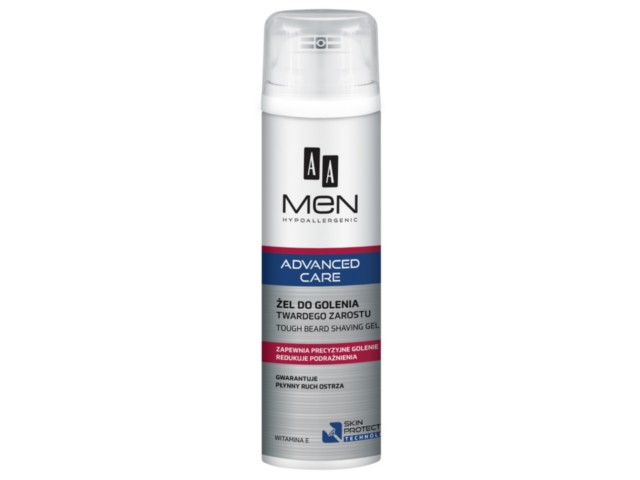 AA Men Advanced Care Żel do golenia twardego zarostu interakcje ulotka żel - 200 ml