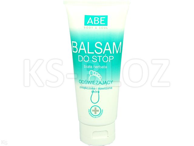 ABE Balsam do stóp biała herbata interakcje ulotka   100 ml