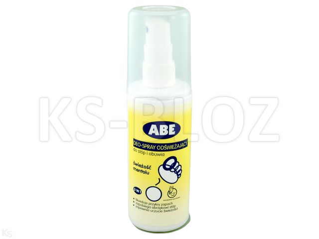 ABE Dezodorant do stóp interakcje ulotka aerozol  120 ml
