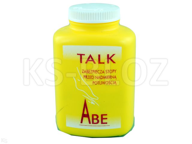 ABE Talk przeciw potliwości do ciała interakcje ulotka   80 g