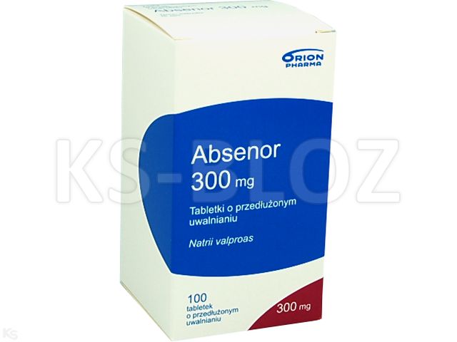 Absenor interakcje ulotka tabletki o przedłużonym uwalnianiu 300 mg 