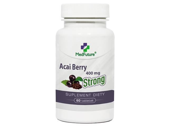 Acai Berry Strong interakcje ulotka tabletki - 60 tabl.