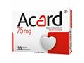 Acard interakcje ulotka tabletki dojelitowe 75 mg 30 tabl. | 1 blist.po 30 szt.