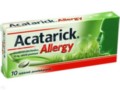 Acatarick Allergy interakcje ulotka tabletki powlekane 10 mg 10 tabl.