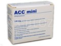 Acc Mini interakcje ulotka granulat do sporządzania roztworu doustnego 100 mg 20 sasz. po 3 g