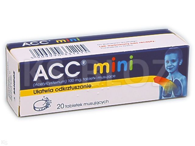 Acc Mini interakcje ulotka tabletki musujące 100 mg 