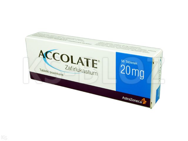 Accolate interakcje ulotka tabletki powlekane 20 mg 56 tabl.