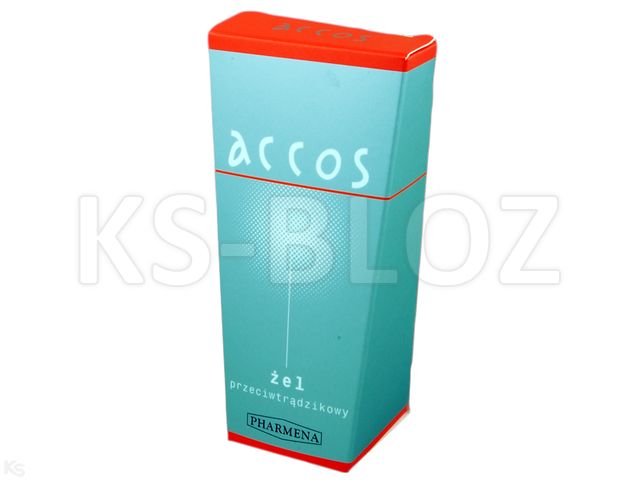 Accos Żel przeciwtrądzikowy interakcje ulotka   75 ml