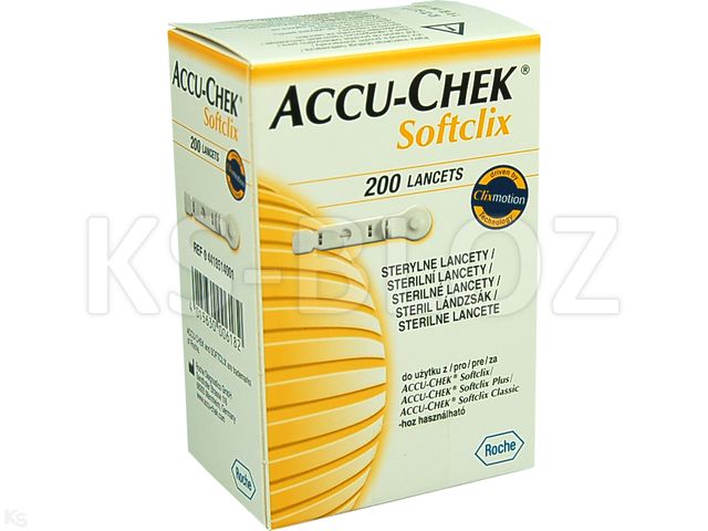 Accu-Chek Softclix Lancety interakcje ulotka lancet - 200 szt.