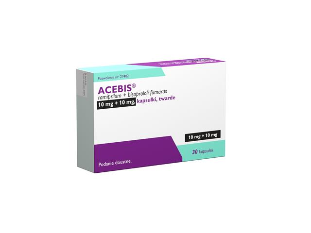 Acebis interakcje ulotka kapsułki twarde 10mg+10mg 30 kaps.