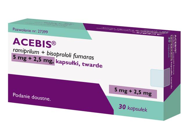 Acebis interakcje ulotka kapsułki twarde 5mg+2,5mg 30 kaps.