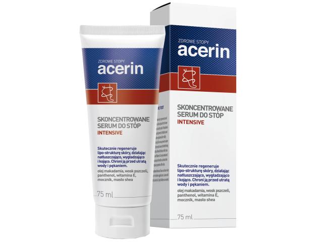 Acerin Intensive Serum do stóp skoncentrowane interakcje ulotka serum  75 ml