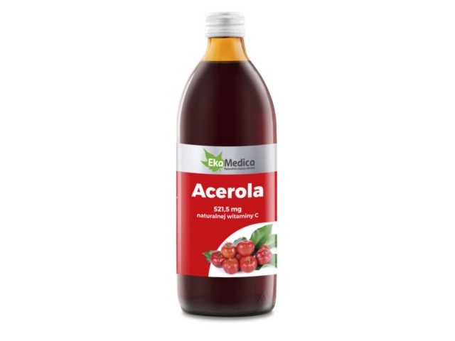 Acerola interakcje ulotka   500 ml