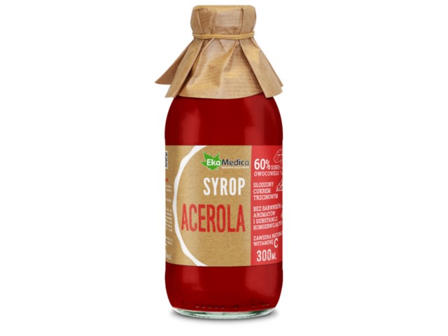 Acerola Syrop interakcje ulotka syrop  300 ml