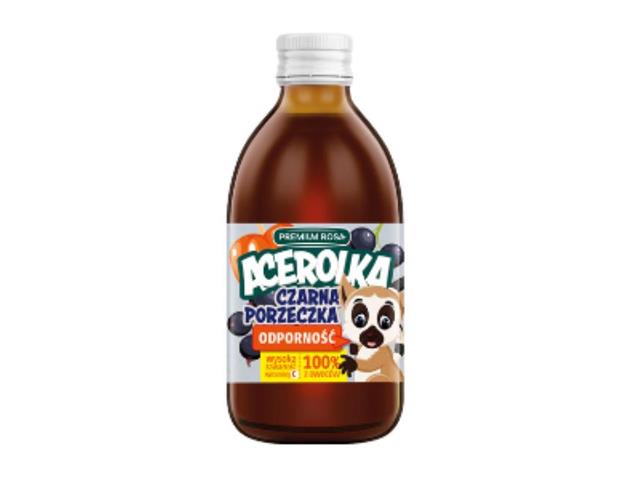 ACEROLKA Czarna Porzeczka interakcje ulotka sok  250 ml