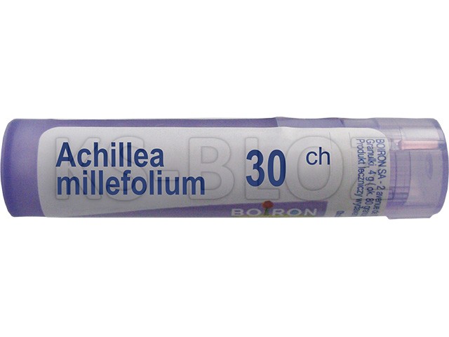 Achillea Millefolium 30 CH interakcje ulotka granulki  4 g