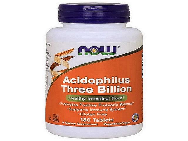 Acidophilus Three Billion interakcje ulotka tabletki  180 tabl.