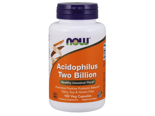 Acidophilus Two Billion interakcje ulotka kapsułki wegetariańskie - 100 kaps.