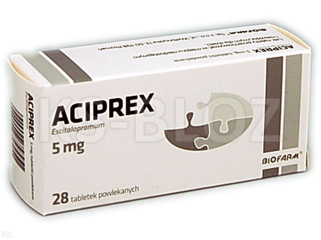 Aciprex interakcje ulotka tabletki powlekane 5 mg 28 tabl. | 4 blist.po 7 szt.