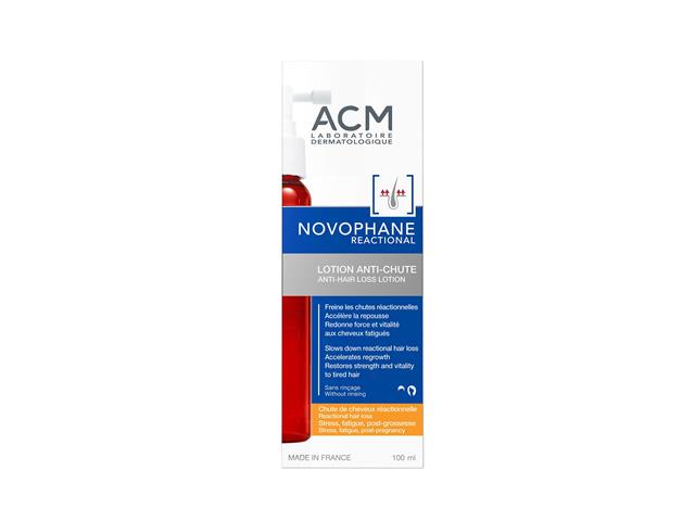 ACM NOVOPHANE Reactional Lotion przeciw wypadaniu włosów interakcje ulotka lotion  100 ml