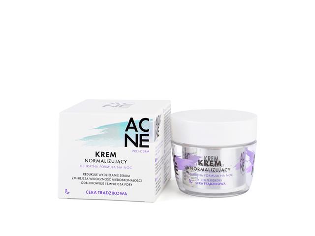 ACNE PRO-DERM Krem normalizujący na noc interakcje ulotka krem  50 ml