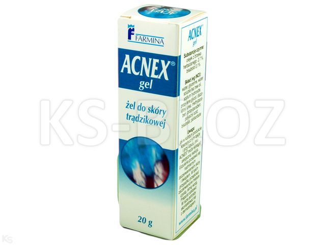 ACNEX Żel d/c.trądz. interakcje ulotka żel  20 g